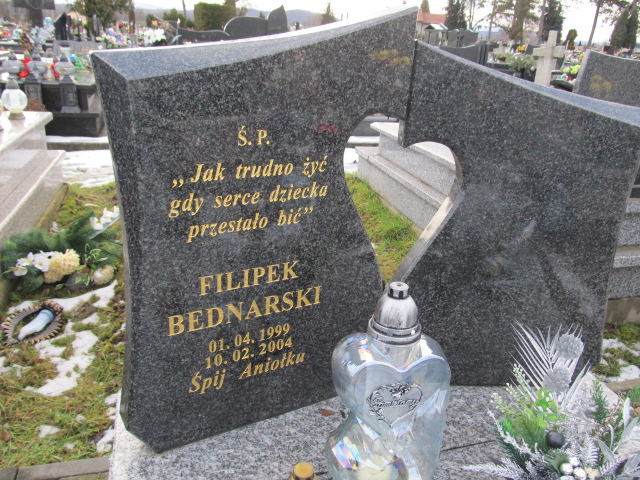 Filip Bednarski 1999 Gdów - Grobonet - Wyszukiwarka osób pochowanych