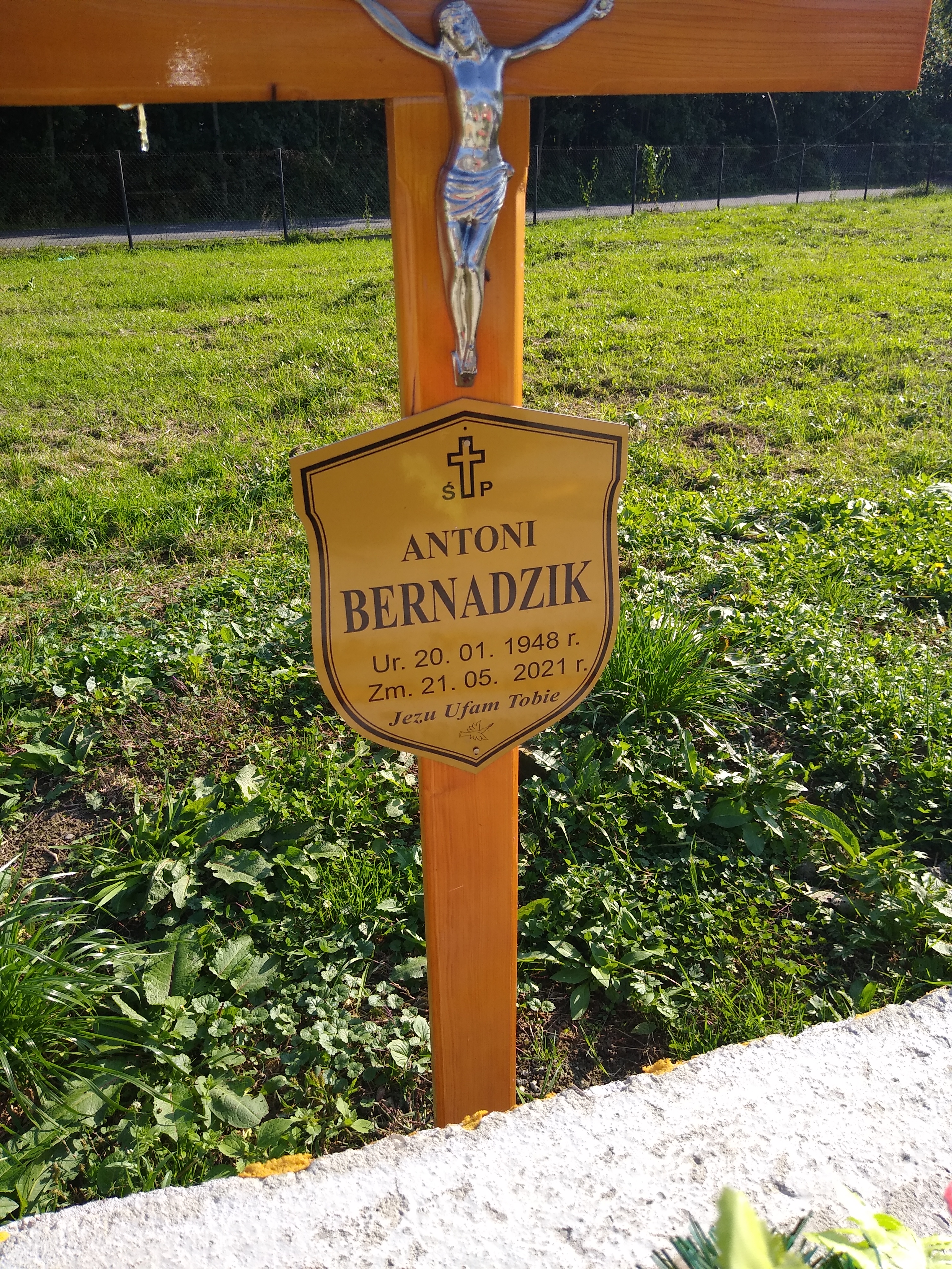 Antoni Bernadzik 1948 Gdów - Grobonet - Wyszukiwarka osób pochowanych