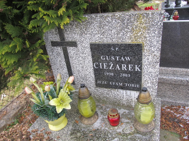 Gustaw Ciężarek 1929 Gdów - Grobonet - Wyszukiwarka osób pochowanych