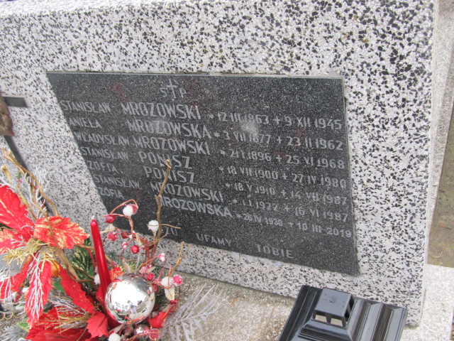 Stanisław Mrozowski 1922 Gdów - Grobonet - Wyszukiwarka osób pochowanych