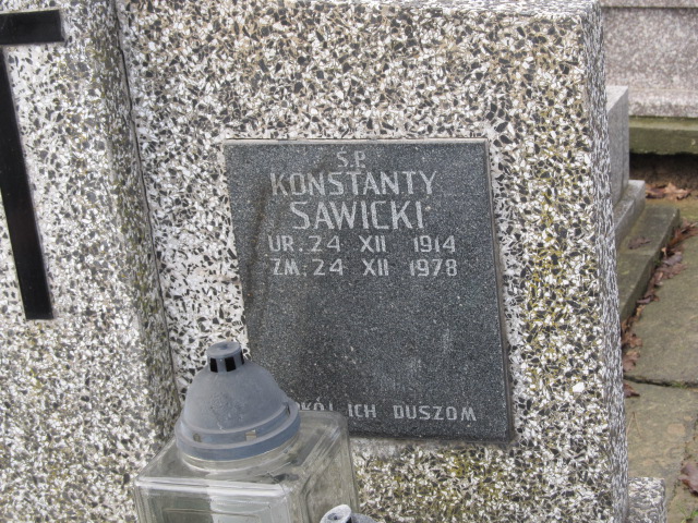 Konstanty Sawicki 1914 Gdów - Grobonet - Wyszukiwarka osób pochowanych