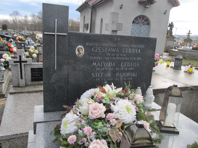 Matylda Cebula 1917 Gdów - Grobonet - Wyszukiwarka osób pochowanych
