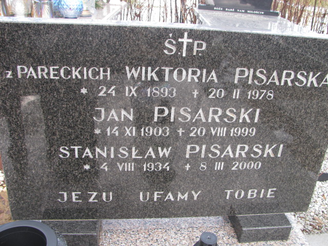 Jan Pisarski 1903 Gdów - Grobonet - Wyszukiwarka osób pochowanych