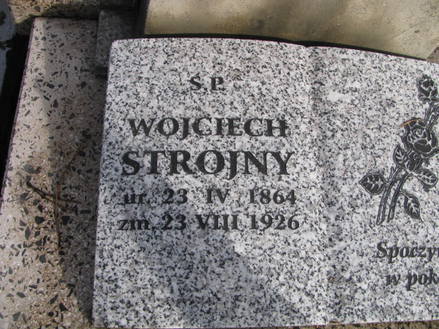 Wojciech Strojny 1864 Gdów - Grobonet - Wyszukiwarka osób pochowanych