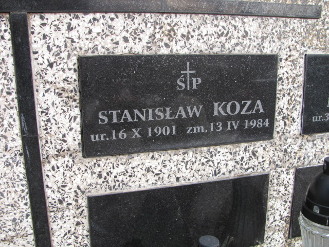 Stanisław Koza 1901 Gdów - Grobonet - Wyszukiwarka osób pochowanych