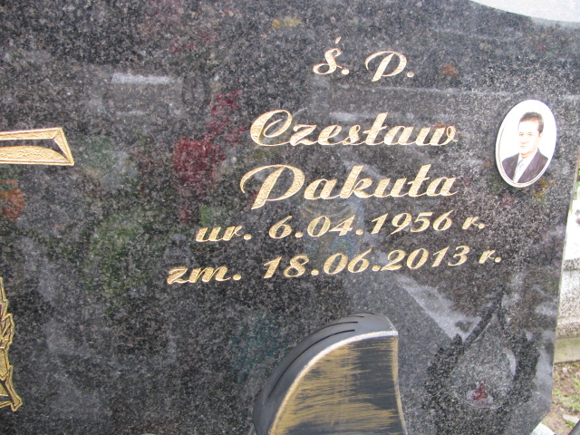 Czesław Pakuła 1956 Gdów - Grobonet - Wyszukiwarka osób pochowanych