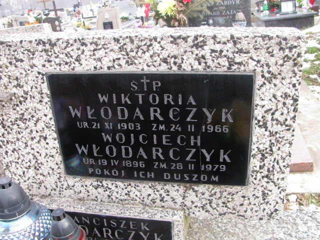 Wiktoria Włodarczyk 1903 Gdów - Grobonet - Wyszukiwarka osób pochowanych