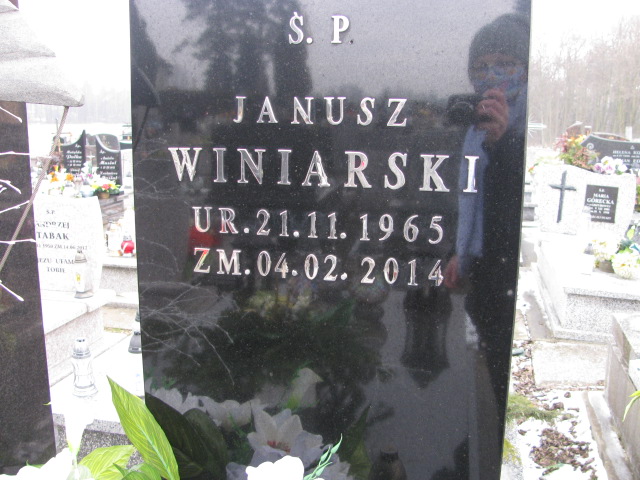 Janusz Winiarski 1965 Gdów - Grobonet - Wyszukiwarka osób pochowanych