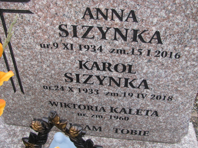 Wiktoria Kaleta 1959 Gdów - Grobonet - Wyszukiwarka osób pochowanych