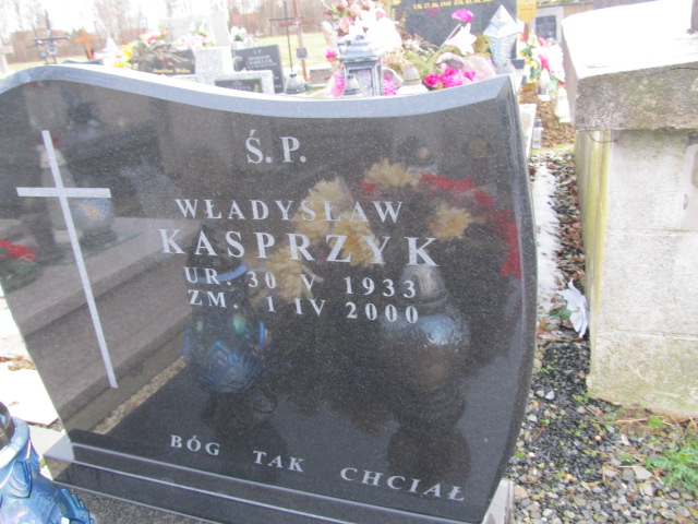 Władysław Kasprzyk 1933 Gdów - Grobonet - Wyszukiwarka osób pochowanych