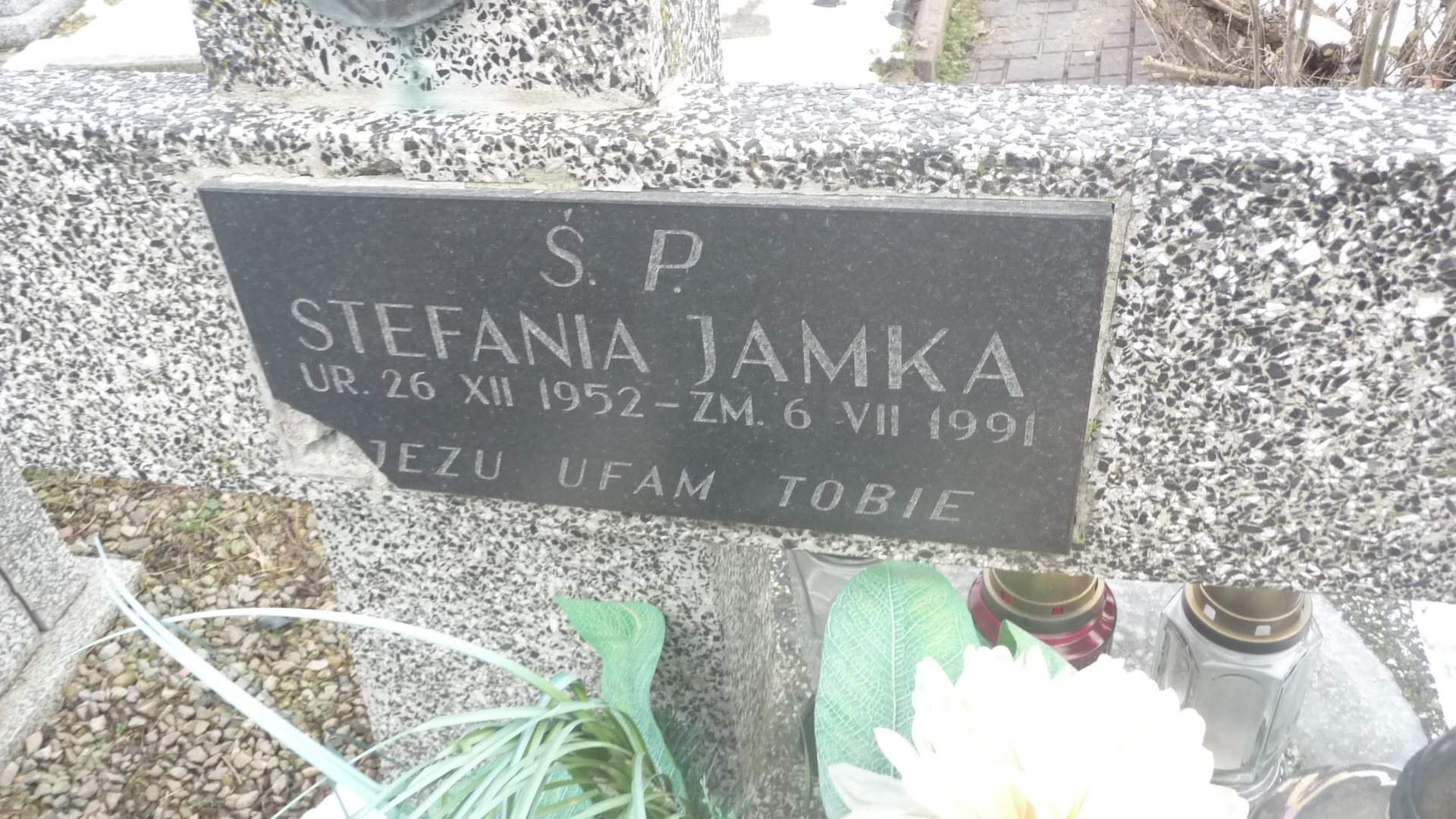 Stefania Jamka 1952 Gdów - Grobonet - Wyszukiwarka osób pochowanych