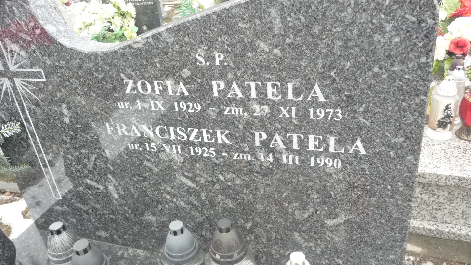 Franciszek Patela 1925 Gdów - Grobonet - Wyszukiwarka osób pochowanych