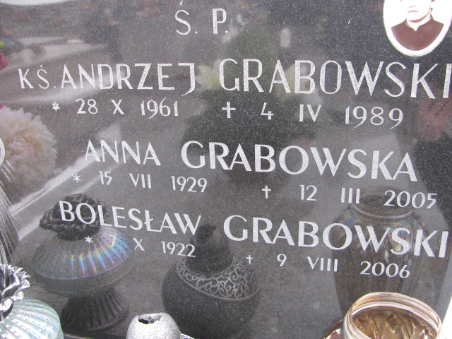 Bolesław Grabowski 1922 Gdów - Grobonet - Wyszukiwarka osób pochowanych