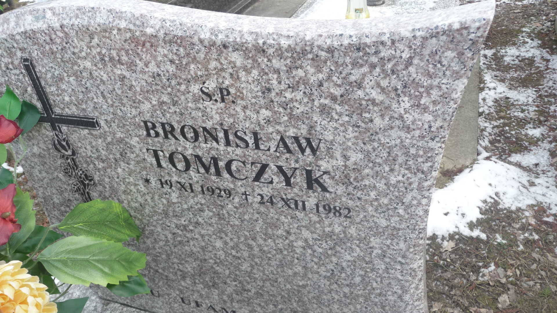 Bronisław Tomczyk 1929 Gdów - Grobonet - Wyszukiwarka osób pochowanych